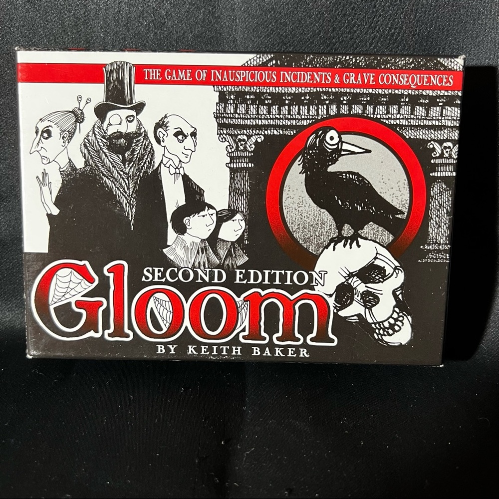 Gloom - 2nd Edition - The game of inauspicious incidents and grave consequences.